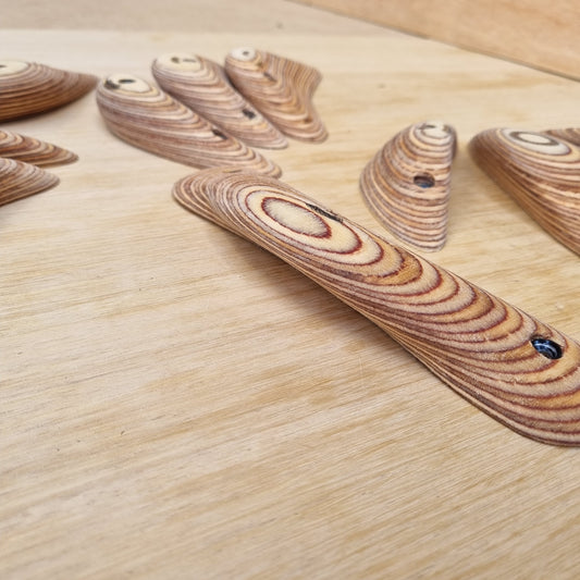 Incut Boomerangs (set of 10)