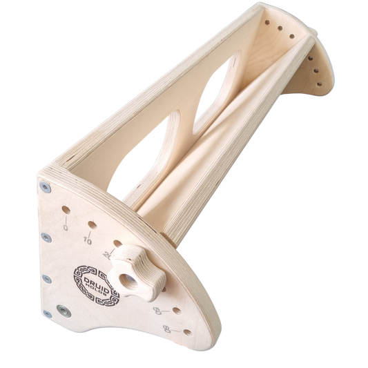 Angle adjustable hangboard mount