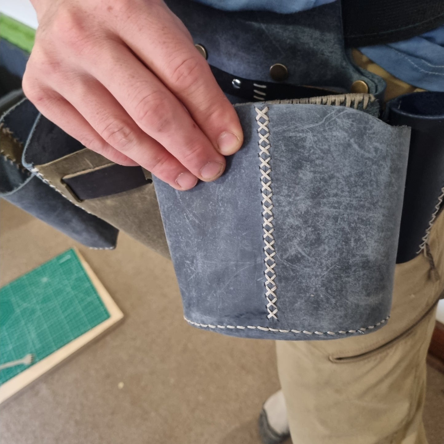 Leather Pouch for Setting