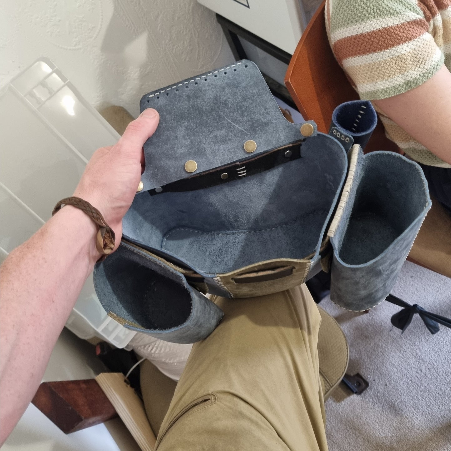 Leather Pouch for Setting